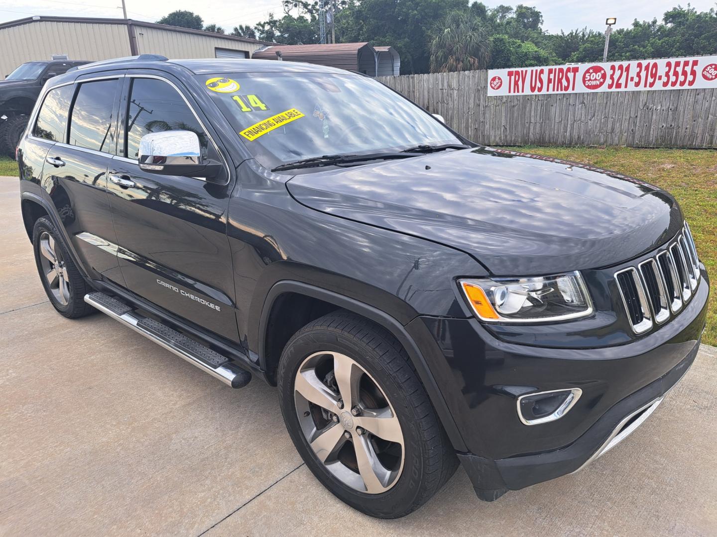 2014 Grey Jeep Grand Cherokee (1C4RJEBG6EC) , located at 1181 Aurora Rd, Melbourne, FL, 32935, (321) 241-1100, 28.132914, -80.639175 - Photo#1